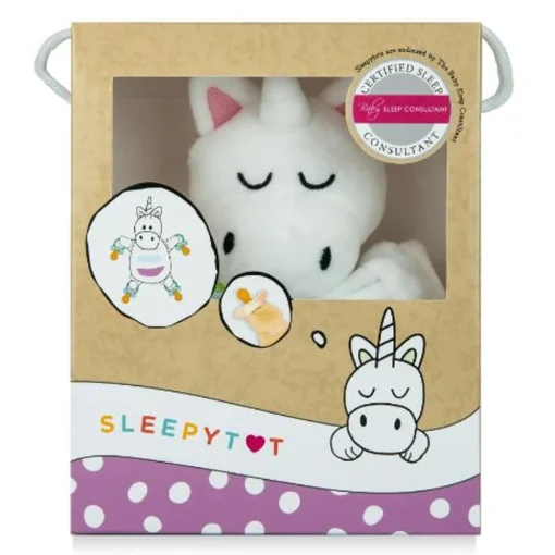 White Unicorn Sleepy Tot Comforter - Medium