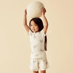 Wilson & Frenchy Organic Pointelle Short Sleeve Pyjamas