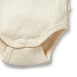 Wilson & Frenchy Organic Rib Long Sleeved Bodysuit