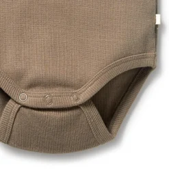 Wilson & Frenchy Organic Rib Long Sleeved Bodysuit