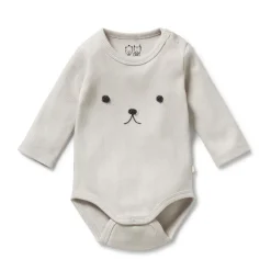 Wilson & Frenchy Organic Rib Long Sleeved Bodysuit
