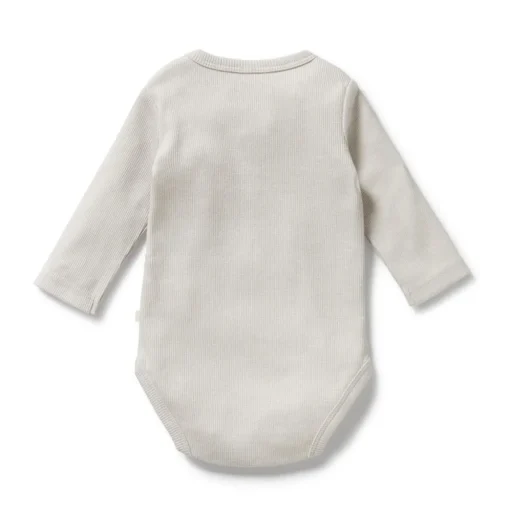 Wilson & Frenchy Organic Rib Long Sleeved Bodysuit