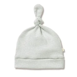 Wilson & Frenchy Organic Stripe Rib Knot Hat