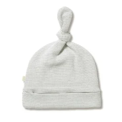 Wilson & Frenchy Organic Stripe Rib Knot Hat