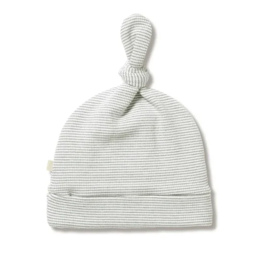 Wilson & Frenchy Organic Stripe Rib Knot Hat