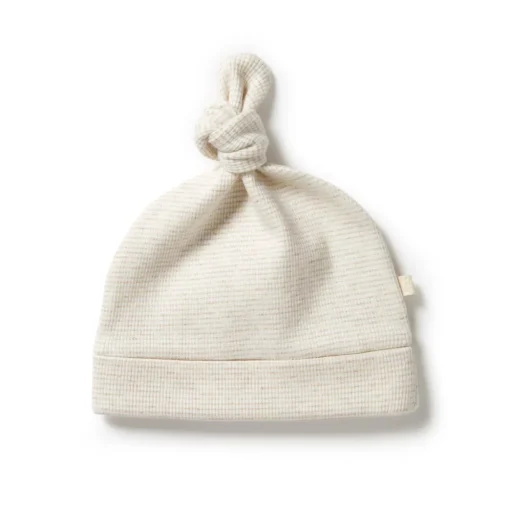 Wilson & Frenchy Organic Stripe Rib Knot Hat