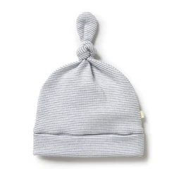 Wilson & Frenchy Organic Stripe Rib Knot Hat