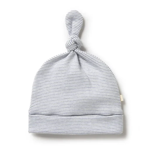 Wilson & Frenchy Organic Stripe Rib Knot Hat