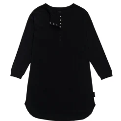 Woolbabe Relax! Henley Long-Sleeve Nightie