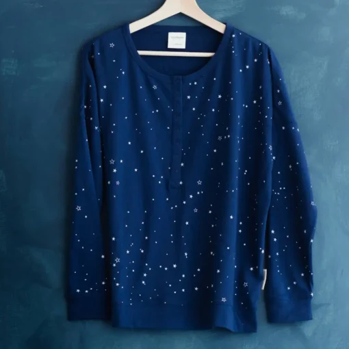 Woolbabe Relax Henley Top