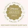 Woolbabe X BO & KO Collab 3 Seasons Front Zip Sleeping Bag