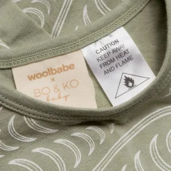 Woolbabe X BO & KO Collab Winter Pyjamas