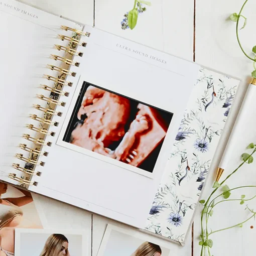 Write To Me - Bump - My Pregnancy Journal - Light Grey